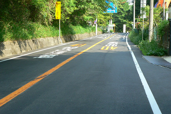 奈良名張線 臨時単独舗装道補修事業